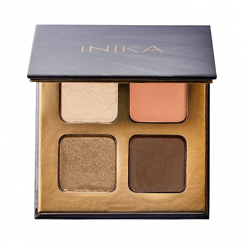 Inika Organic Quad Eyeshadow Palette Sunset 8 g