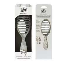 Wet Brush Speed Dry Metallic Marble Silver