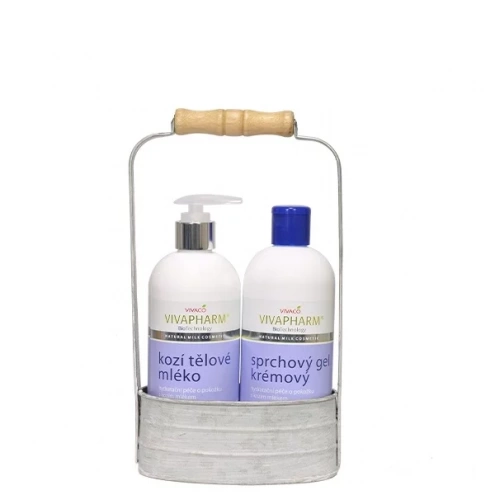 VIVACO Dárkový set kosmetiky s kozím mlékem