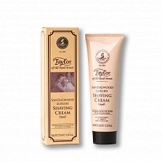 Taylor of Old Bond Street krém na holenie v tube Sandalwood 75ml