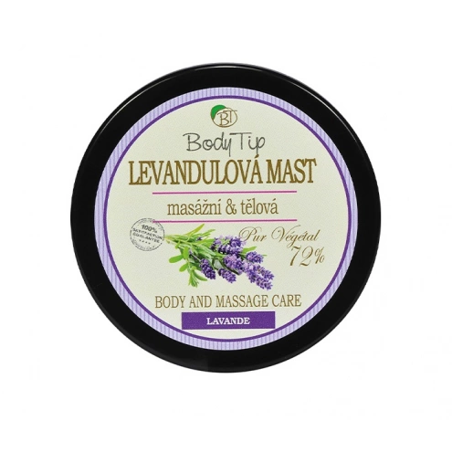 VIVACO Masážní a tělová mast s levandulovým olejem BODY TIP 100 ml