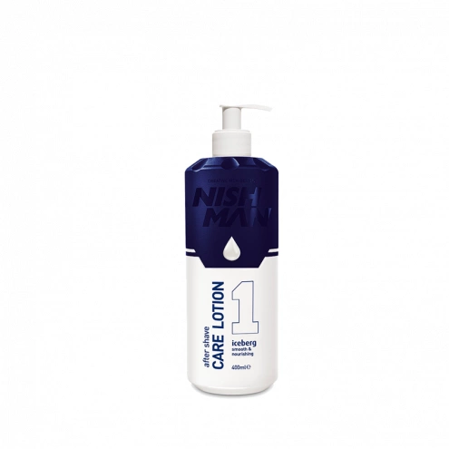 NishMan hydratačné mlieko po holení bez alkoholu Iceberg  400ml