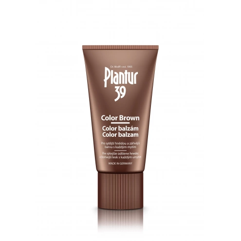 Plantur 39 Color Brown kofeinový balzám pro hnědé odstíny vlasů 150ml