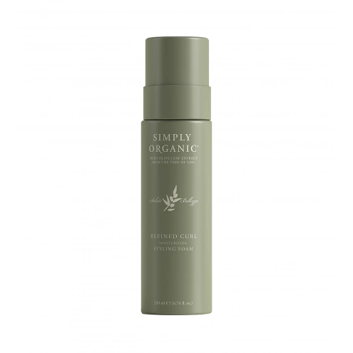 Simply Organic Refined Curl Moisturizing Styling Foam 200 ml Simply Organic Refined Curl Moisturizing Styling Foam 200 ml