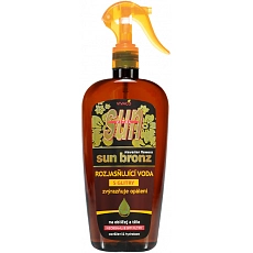 VIVACO Rozjasňující voda se zlatými glitry SUN VITAL 300 ml