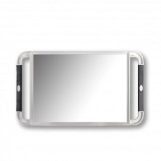 Barber biele obdĺžnikové zrkadlo JRL White Mirror