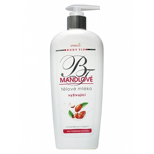 VIVACO Tělové mléko s mandlovým olejem l BODY TIP 400 ml VIVACO Tělové mléko s mandlovým olejem l BODY TIP 400 ml