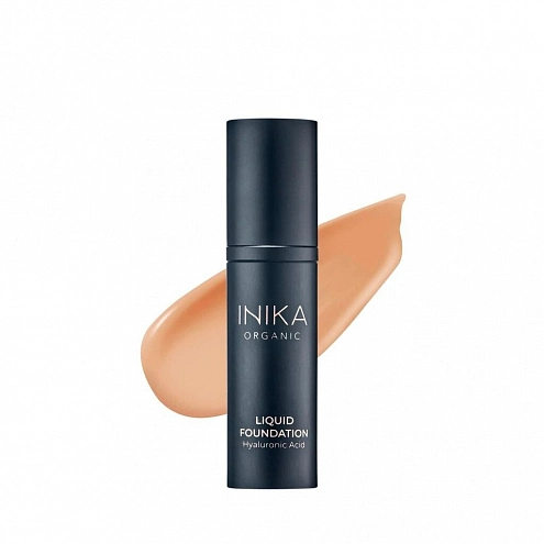Inika Organic Liquid Foundation With Hyaluronic Acid Liquid Make-Up Beige 30 ml Inika Organic Liquid Foundation With Hyaluronic Acid Liquid Make-Up Beige 30 ml