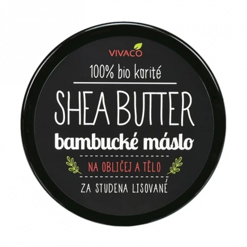 VIVACO BIO Bambucké máslo Karité na obličej a tělo 100 ml