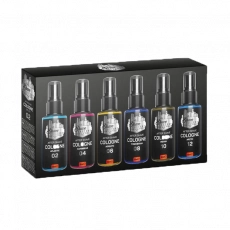 The Shave Factory darčeková sada vôd po holení (6 × 50ml) 02, červená