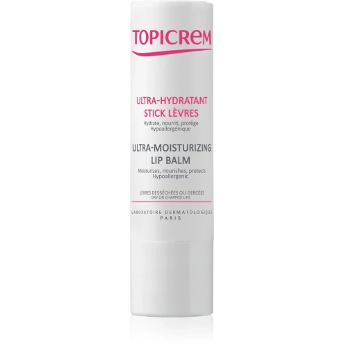 Topicrem Hydra+ Ultra Moisturizing Lip Balm 4 g