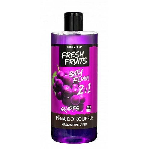 VIVACO Pěna do koupele Hrozno BODY TIP 500 ml