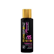VIVACO Opalovací olej s třpytivým efektem SPF 15 Maracuja SUNBRONZ 100 ml