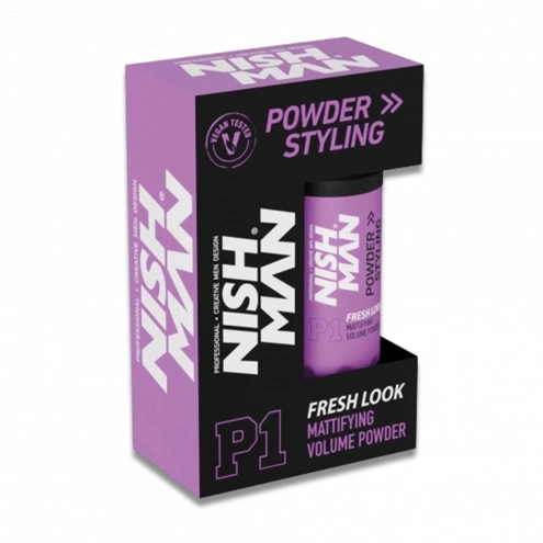 NishMan stylingový púder na vlasy P1 Fresh Look 20g