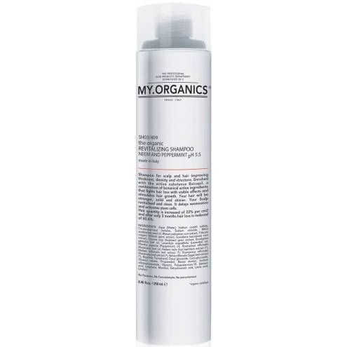 My.Organics The Organic Revitalizing Shampoo 250 ml