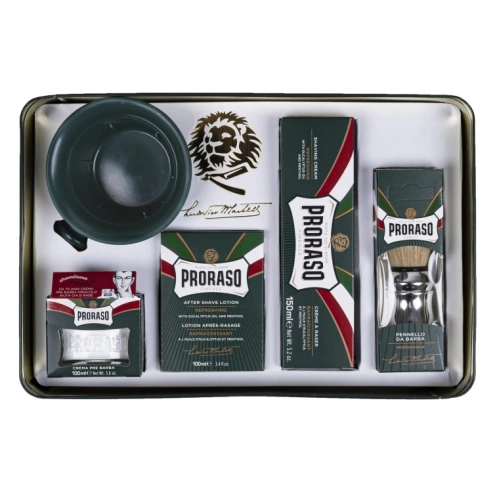 Proraso kompletná darčeková sada na holenie Refreshing