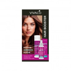 VIVACO Dárková kazeta vlasové péče s keratinem a kofeinem