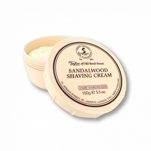 Taylor of Old Bond Street krém na holenie Sandalwood 150ml