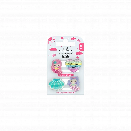 Invisibobble CLIPSTAR KIDS Mermaid Dreams 4pc Invisibobble CLIPSTAR KIDS Mermaid Dreams 4pc