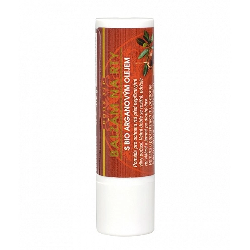 VIVACO Balzám na rty s BIO arganovým olejem BODY TIP 4,2 g VIVACO Balzám na rty s BIO arganovým olejem BODY TIP 4,2 g