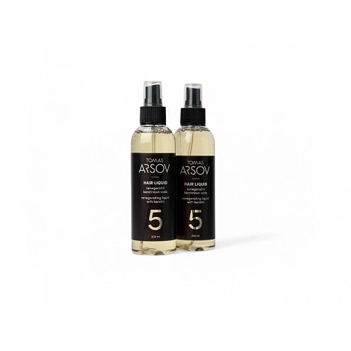 Tomas Arsov Hair Liquid Keratin Repair Water for Damaged Hair 200 ml DUO PACK 