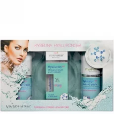 VIVACO Dárková kazeta kosmetiky s kyselinou hyaluronovou