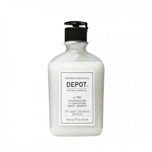Depot 501 Moisturizing & Clarifying Beard Shampoo sartorial sage 250 ml