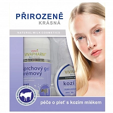 VIVACO Dárková kazeta kosmetiky s kozím mlékem
