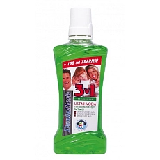 Ústní voda Fresh Mint & Tea Tree Oil DENTA HERB 400 ml + 100 ml ZDARMA
