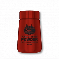 The Shave Factory stylingový púder na vlasy v krabici Ruby 20g