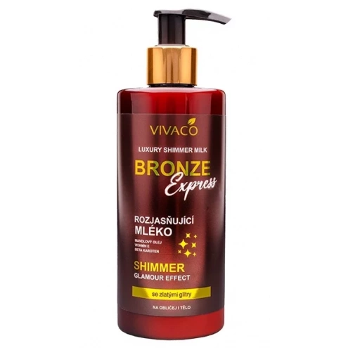 VIVACO Bronze Express rozjasňující tělové mléko 300 ml