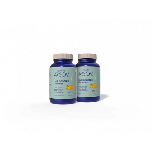 Thomas Arsov 2x Hair Booster Gummies Mango Hair Growth Supplement 2x60 gummies Thomas Arsov 2x Hair Booster Gummies Mango Hair Growth Supplement 2x60 gummies
