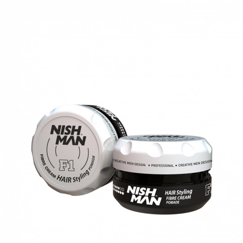 NishMan vláknitá krémová pomáda na vlasy F1 100ml