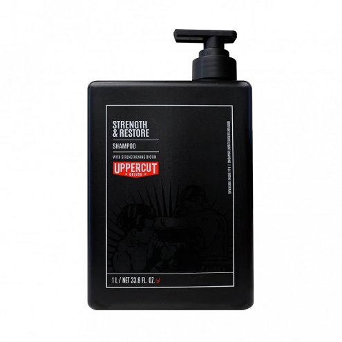 Uppercut Deluxe šampón pre silu a obnovu vlasov Strength and Restore 1000ml
