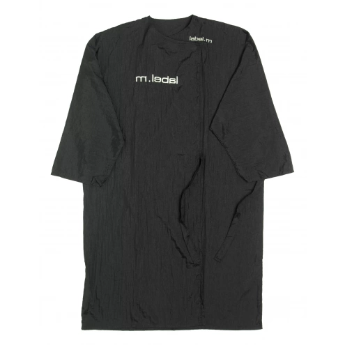 label.m Large Black Gown