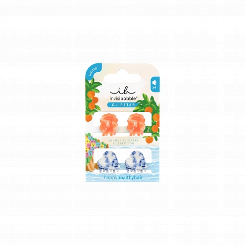 invisibobble CLIPSTAR S SIC Mediterranean Minis 4pc invisibobble CLIPSTAR S SIC Mediterranean Minis 4pc