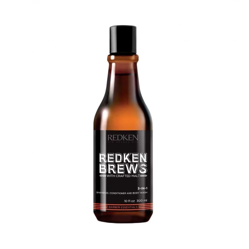 Redken Brews 3 In 1 Shampoo 300 ml