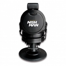 Čierne holičské kreslo Nishman Black Barber Chair 