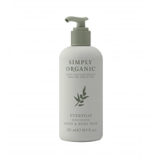 Simply Organic Everyday Moisturizing Hand & Body Wash Gel 251 ml