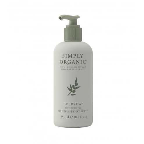 Simply Organic Everyday Moisturizing Hand & Body Wash Gel 251 ml