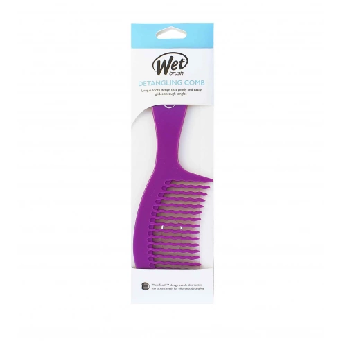 Wet Brush Detangling Comb Purple