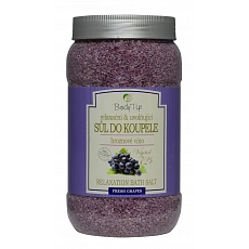 VIVACO Sůl do koupele Hrozno BODY TIP 1200 g