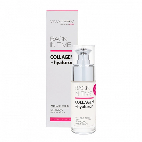VIVACO Liftingové sérum COLLAGEN + hyaluron VIVADERM 30 ml VIVACO Liftingové sérum COLLAGEN + hyaluron VIVADERM 30 ml