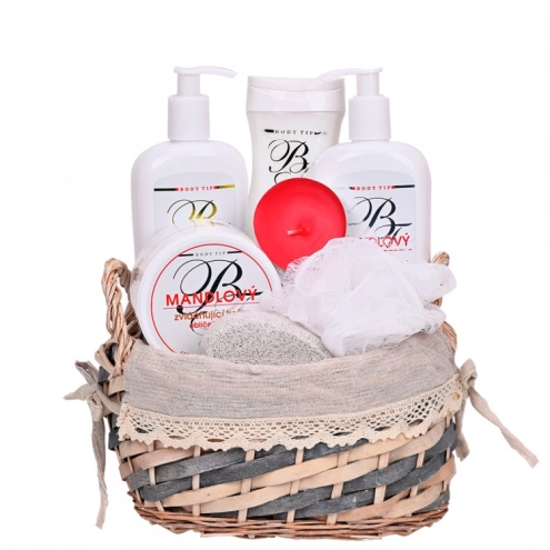 VIVACO Dárkový koš kosmetiky s mandlovým olejem