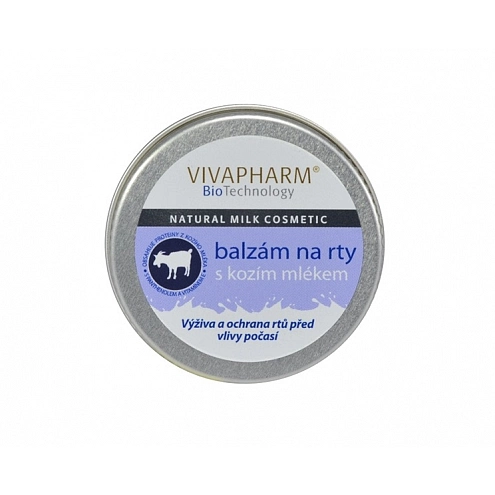 VIVACO Balzám na rty s kozím mlékem VIVAPHARM 25 g VIVACO Balzám na rty s kozím mlékem VIVAPHARM 25 g