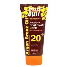 VIVACO Opalovací krém s BIO arganovým olejem SPF 20 SUN VITAL 100 ml