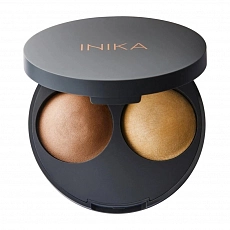 Inika Organic Baked Contour Duo Powder Almond 5 g