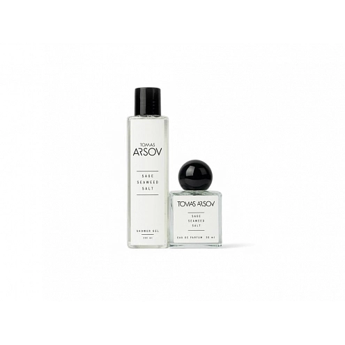 Tomas Arsov Sage Seaweed Salt Perfume 50 ml & Shower Gel 200 ml Tomas Arsov Sage Seaweed Salt Perfume 50 ml & Shower Gel 200 ml