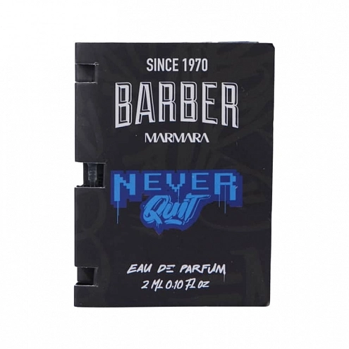 Marmara Barber Eau de Parfum Never Quit 2 ml – Tester