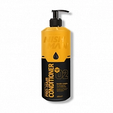 NishMan kondicionér na vlasy s keratínom 02 Pro-Hair 400ml